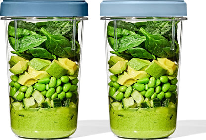 Good Grips Twist & Stack Food Storage Container - 20 oz - 2 Pack