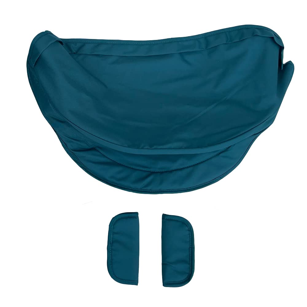 Stroller Replacement Accessories Canopy, Protection Shield, Textile Sun Shade Compatible with Doona Car Seat & Stroller (Black)