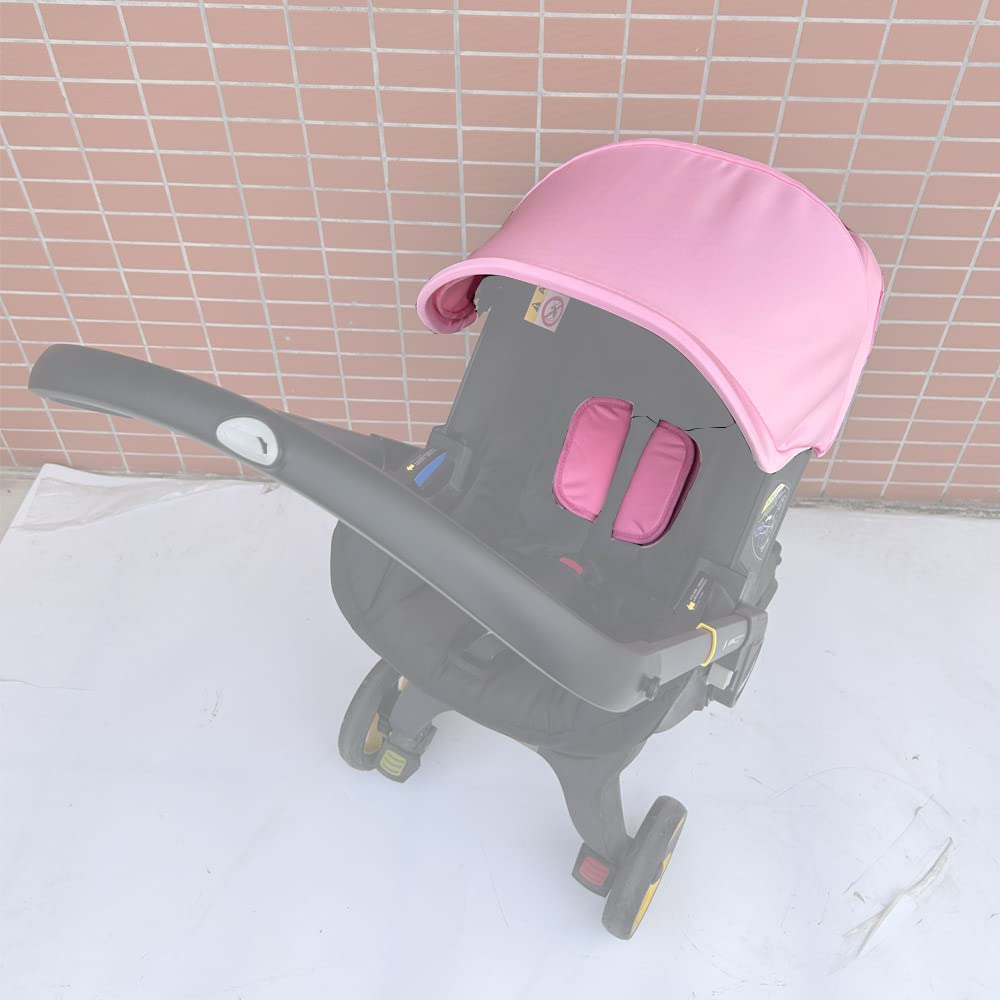 Stroller Replacement Accessories Canopy, Protection Shield, Textile Sun Shade Compatible with Doona Car Seat & Stroller (Black)