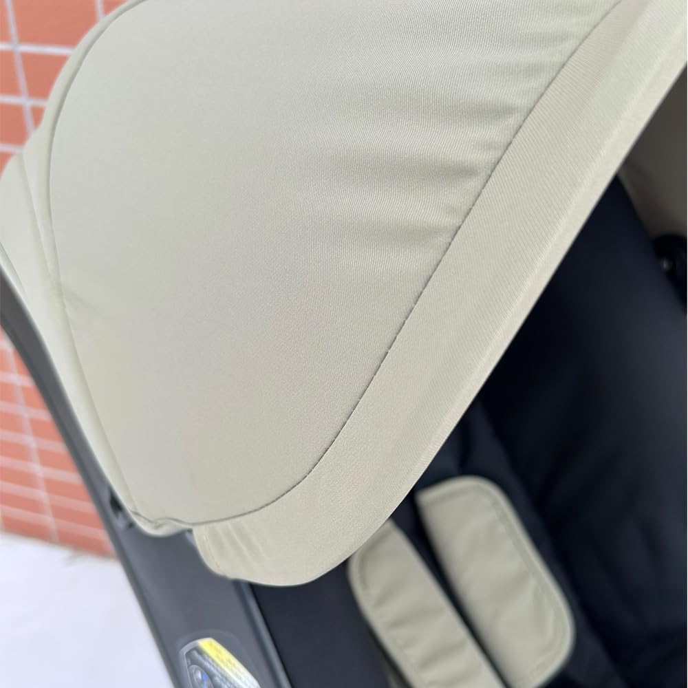 Stroller Replacement Accessories Canopy, Protection Shield, Textile Sun Shade Compatible with Doona Car Seat & Stroller (Black)