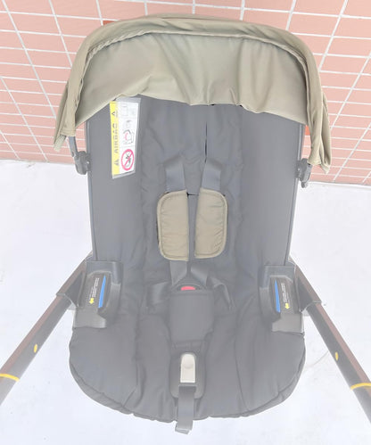 Stroller Replacement Accessories Canopy, Protection Shield, Textile Sun Shade Compatible with Doona Car Seat & Stroller (Black)