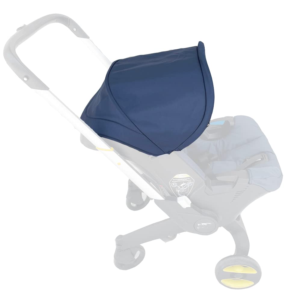 Stroller Replacement Accessories Canopy, Protection Shield, Textile Sun Shade Compatible with Doona Car Seat & Stroller (Black)