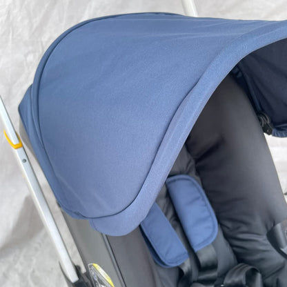 Stroller Replacement Accessories Canopy, Protection Shield, Textile Sun Shade Compatible with Doona Car Seat & Stroller (Black)