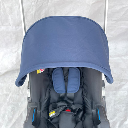 Stroller Replacement Accessories Canopy, Protection Shield, Textile Sun Shade Compatible with Doona Car Seat & Stroller (Black)