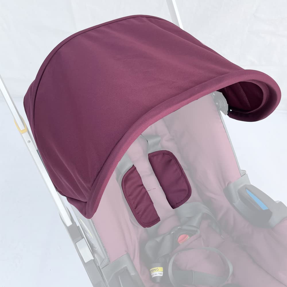 Stroller Replacement Accessories Canopy, Protection Shield, Textile Sun Shade Compatible with Doona Car Seat & Stroller (Black)