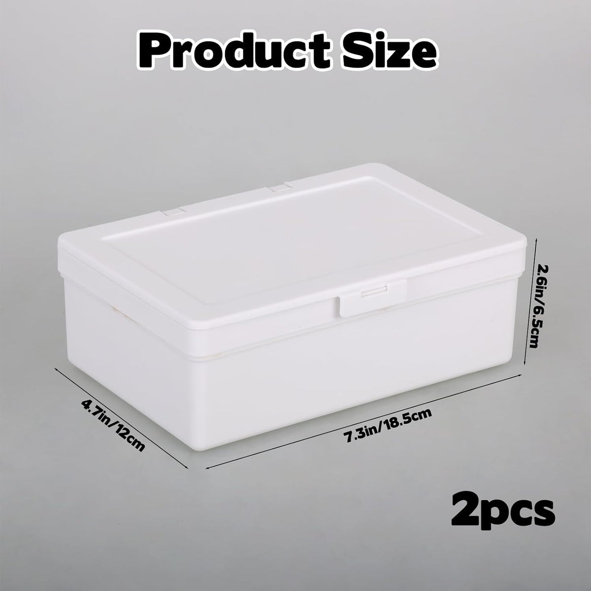 2 Pack Wipes Dispenser Compatible with Cottonelle Flushable, Refillable Wipe Holder with Sealing Lid, Keeps Wipes Clean and Fresh, Non-Slip Wipe Container White Storage Box for Home Car Office