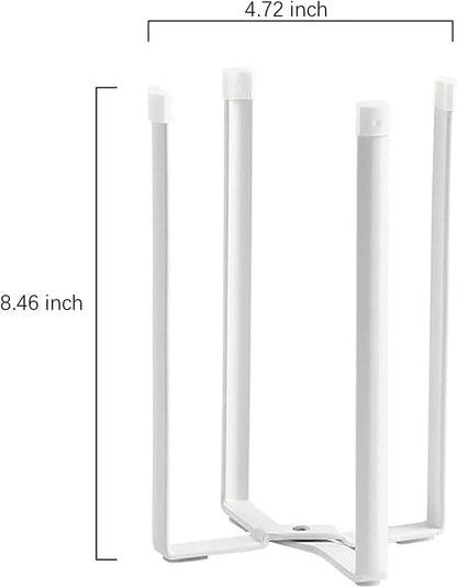 Drying Rack, Stainless Steel Kitchen Stand Holder for Bottles, Cups and Plastic Bags, Multifunctional Countertop Shelf