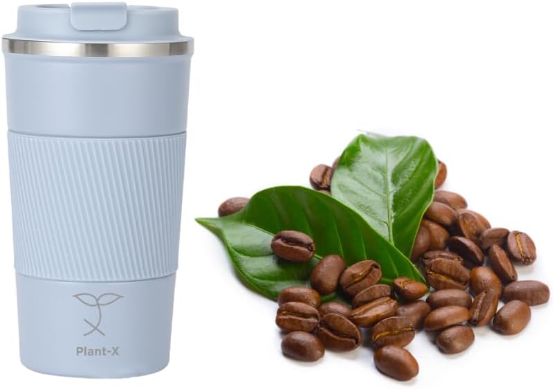 Premium Stainless Steel Travel Mug - 510 mL Leak-Proof, Insulated Coffee Cup, Durable & Portable Design (Black)