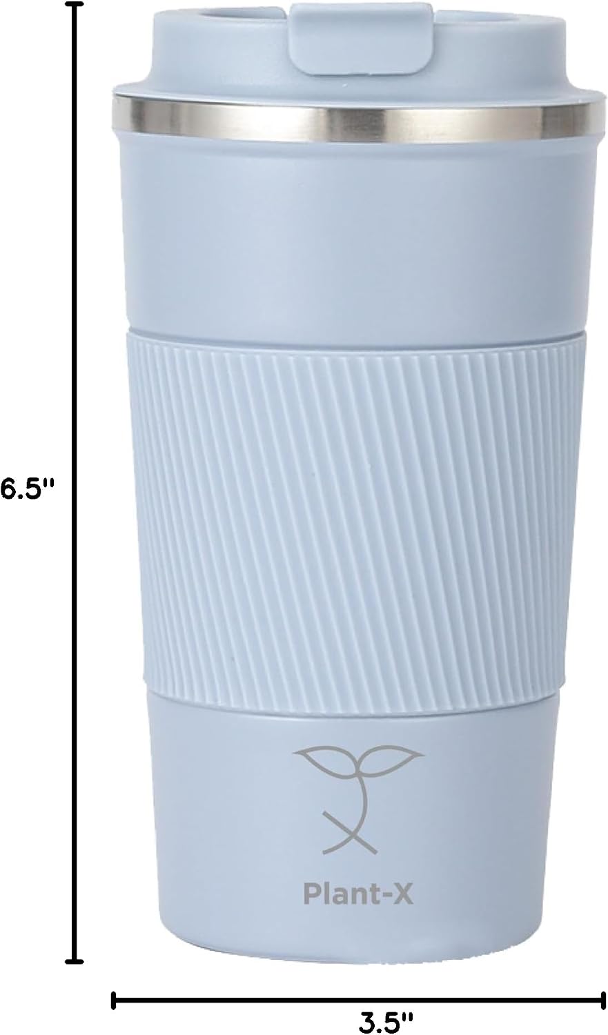 Premium Stainless Steel Travel Mug - 510 mL Leak-Proof, Insulated Coffee Cup, Durable & Portable Design (Black)