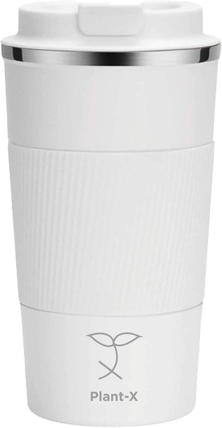 Premium Stainless Steel Travel Mug - 510 mL Leak-Proof, Insulated Coffee Cup, Durable & Portable Design (Black)