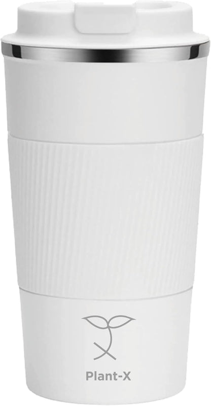 Premium Stainless Steel Travel Mug - 510 mL Leak-Proof, Insulated Coffee Cup, Durable & Portable Design (Black)