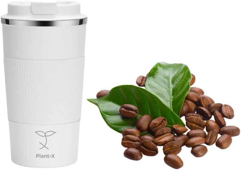 Premium Stainless Steel Travel Mug - 510 mL Leak-Proof, Insulated Coffee Cup, Durable & Portable Design (Black)