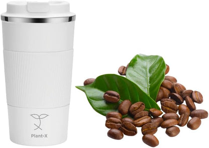 Premium Stainless Steel Travel Mug - 510 mL Leak-Proof, Insulated Coffee Cup, Durable & Portable Design (Black)