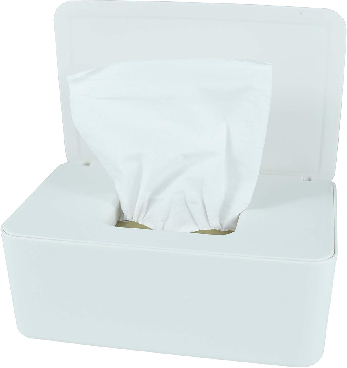 Diaper Wipes Dispenser, Tissue Storage Box Case (Black)