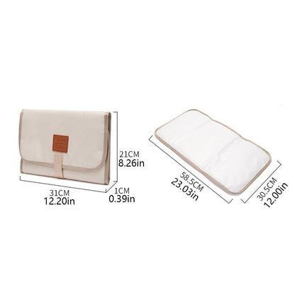 Foldable Baby Diaper Changing Pad Waterproof Nappy Changing Mat Travel Portable Diaper Change Sheet Diaper Changing Mattress Sheets (LBK)