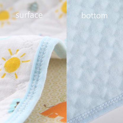 Washable Incontinence Bed Protector Reusable Tuckable Side Waterproof Pads