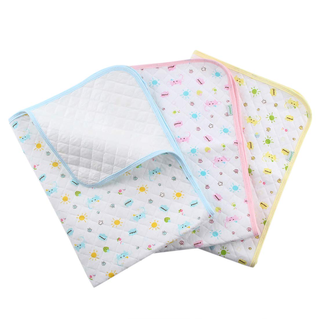 Washable Incontinence Bed Protector Reusable Tuckable Side Waterproof Pads