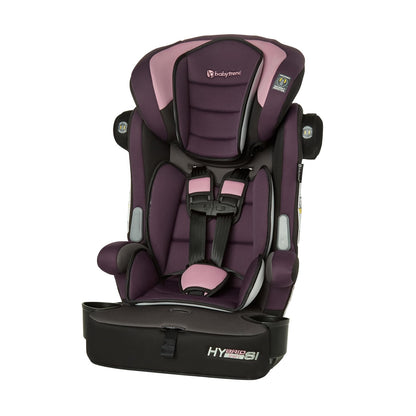 Hybrid SI 3-in-1 Combination Booster Seat, Dash Plum – Side-Impact Protection, 3-Stage Growth Design, Adjustable Headrest, Cushioned Comfort