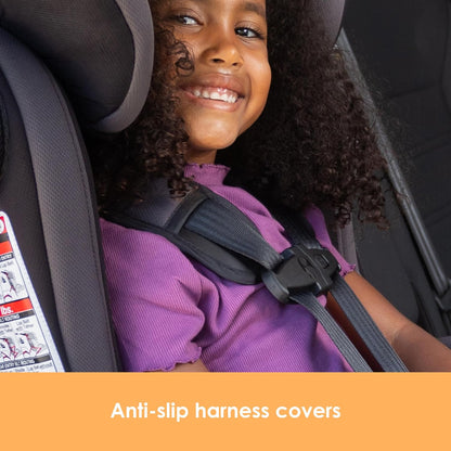 Hybrid SI 3-in-1 Combination Booster Seat, Dash Plum – Side-Impact Protection, 3-Stage Growth Design, Adjustable Headrest, Cushioned Comfort