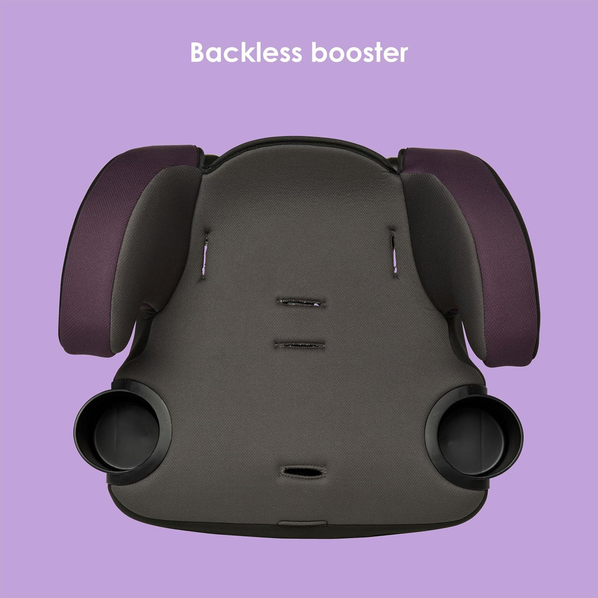 Hybrid SI 3-in-1 Combination Booster Seat, Dash Plum – Side-Impact Protection, 3-Stage Growth Design, Adjustable Headrest, Cushioned Comfort