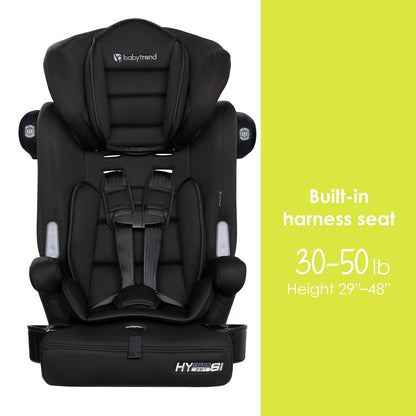Hybrid SI 3-in-1 Combination Booster Seat, Dash Plum – Side-Impact Protection, 3-Stage Growth Design, Adjustable Headrest, Cushioned Comfort