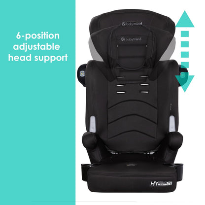 Hybrid SI 3-in-1 Combination Booster Seat, Dash Plum – Side-Impact Protection, 3-Stage Growth Design, Adjustable Headrest, Cushioned Comfort