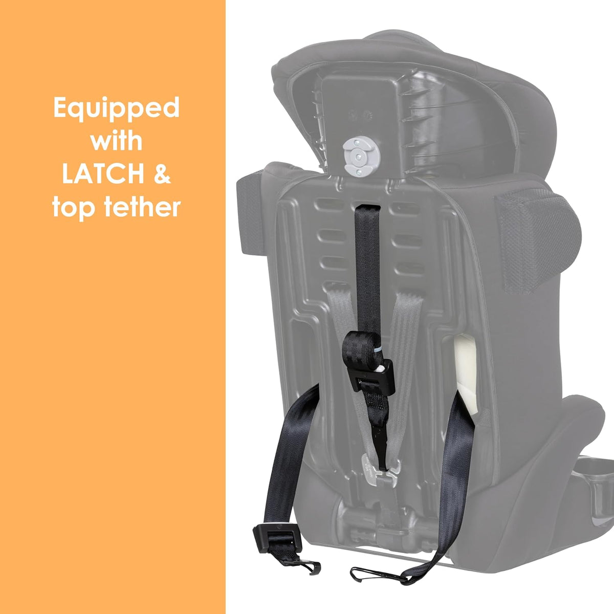 Hybrid SI 3-in-1 Combination Booster Seat, Dash Plum – Side-Impact Protection, 3-Stage Growth Design, Adjustable Headrest, Cushioned Comfort