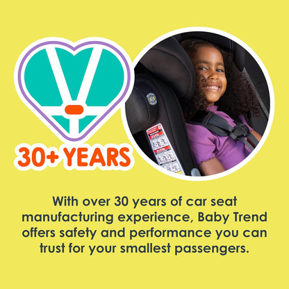Hybrid SI 3-in-1 Combination Booster Seat, Dash Plum – Side-Impact Protection, 3-Stage Growth Design, Adjustable Headrest, Cushioned Comfort