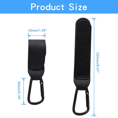 2 Pcs Stroller Hooks, Pink