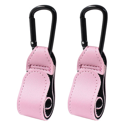 2 Pcs Stroller Hooks, Pink