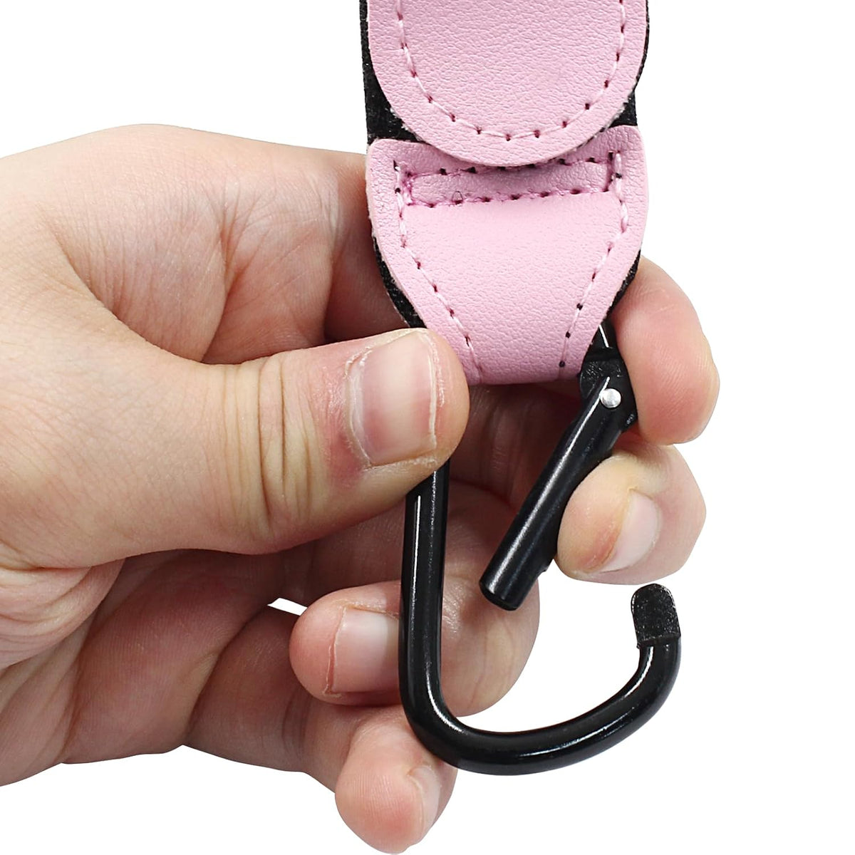 2 Pcs Stroller Hooks, Pink
