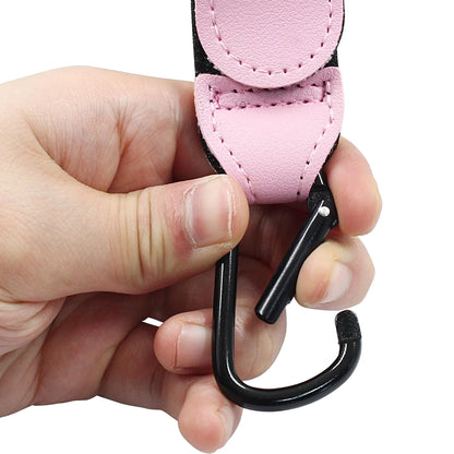 2 Pcs Stroller Hooks, Pink
