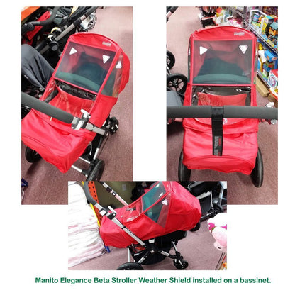 Elegance Beta Stroller Weather Shield/Rain Cover - Navy