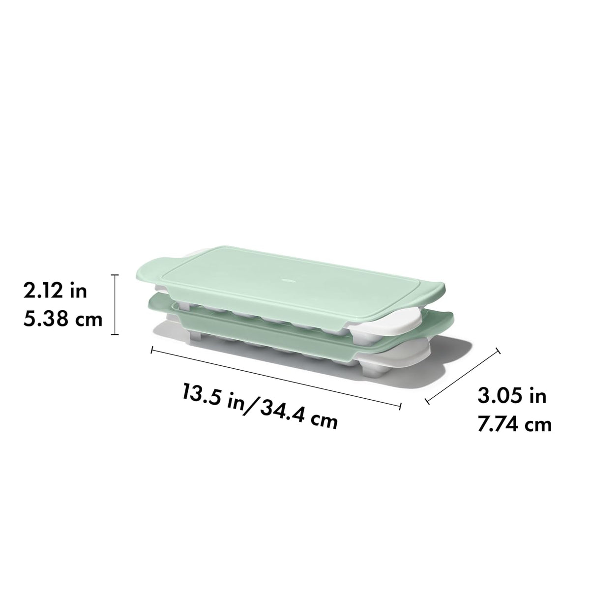 2 Pack Baby Food Freezer Tray - Teal