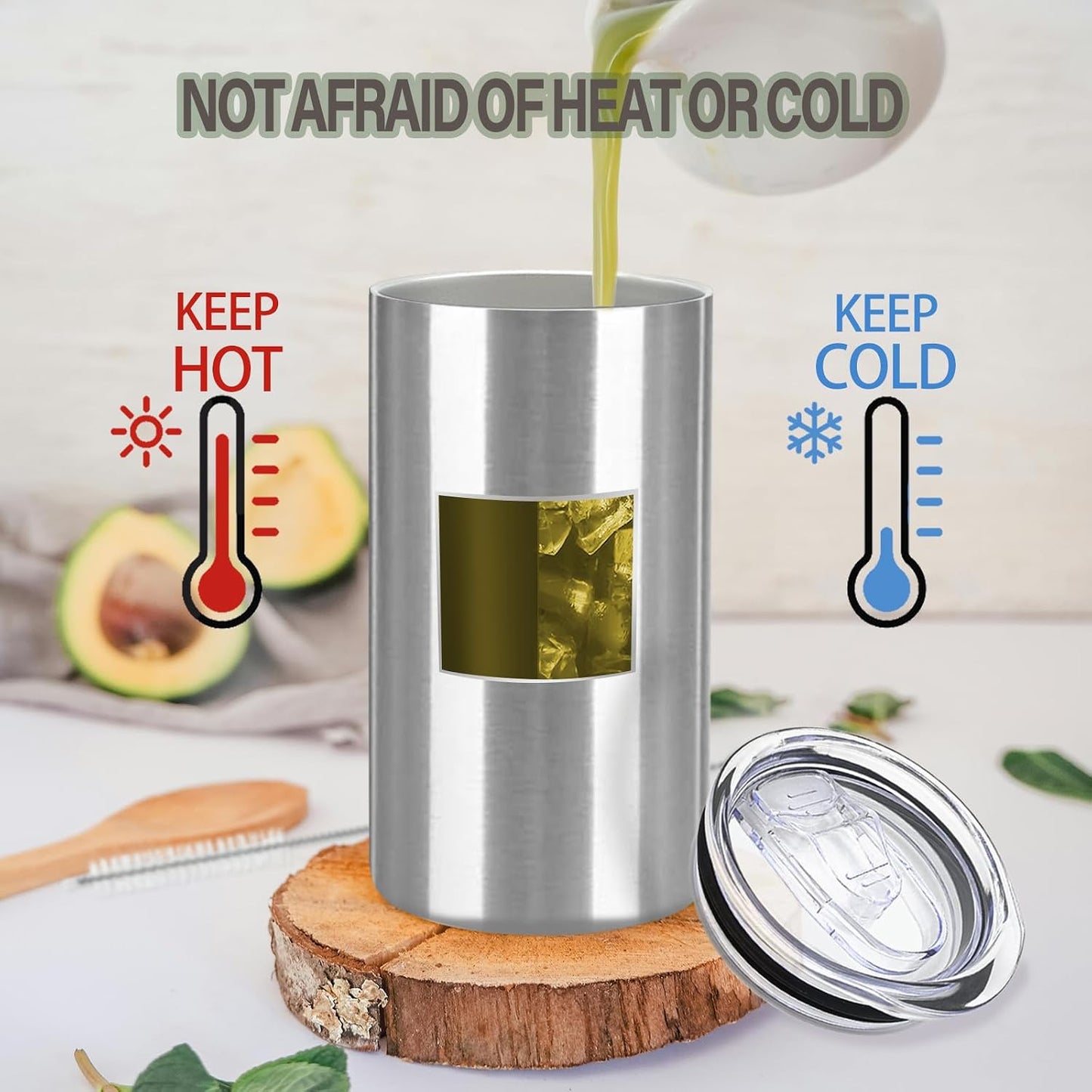 16 Pack Tumblers Blanks Bulk Skinny Straight Tumbler Stainless Steel Double Wall Insulated Water Bottles with Lid & Straw for DIY Gift, 12oz Silver