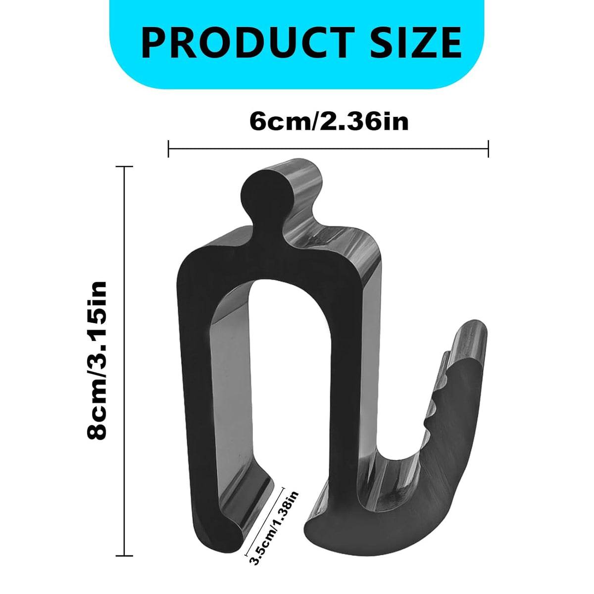 Wonderfold Wagon Accessories, Upgraded Multifunctional Side Hooks for Wonderfold Wagon W4 - Durable, Space-Saving Travel Organizer with Sturdy Design (2, Upgraded)