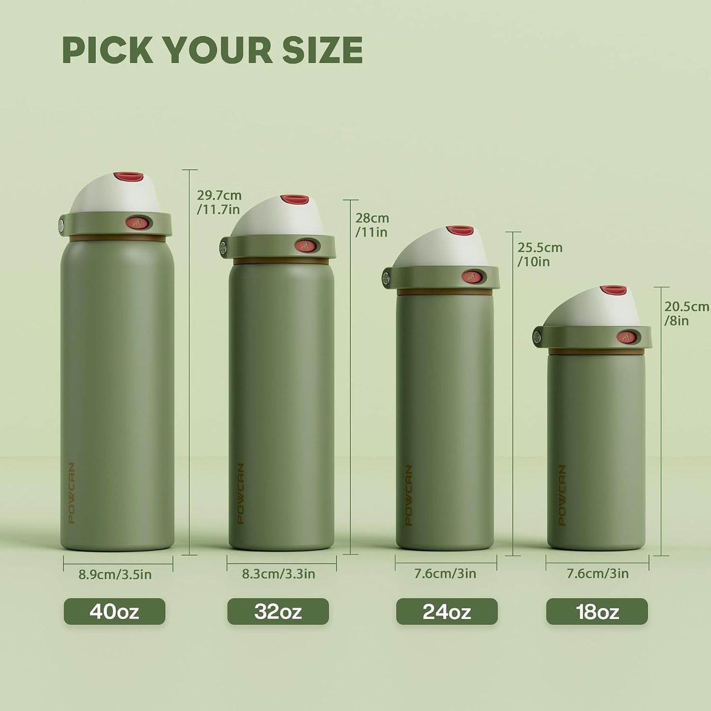 24 oz Travel Water Bottle: 2-in-1 Push-Button Spout & Quick-Flip Straw, Leakproof, Cold 24Hrs, Fits Car Cup Holder, Stainless Steel Cup for Sports, School, Commute, Camping (Mouse's Mischief) - Colors A