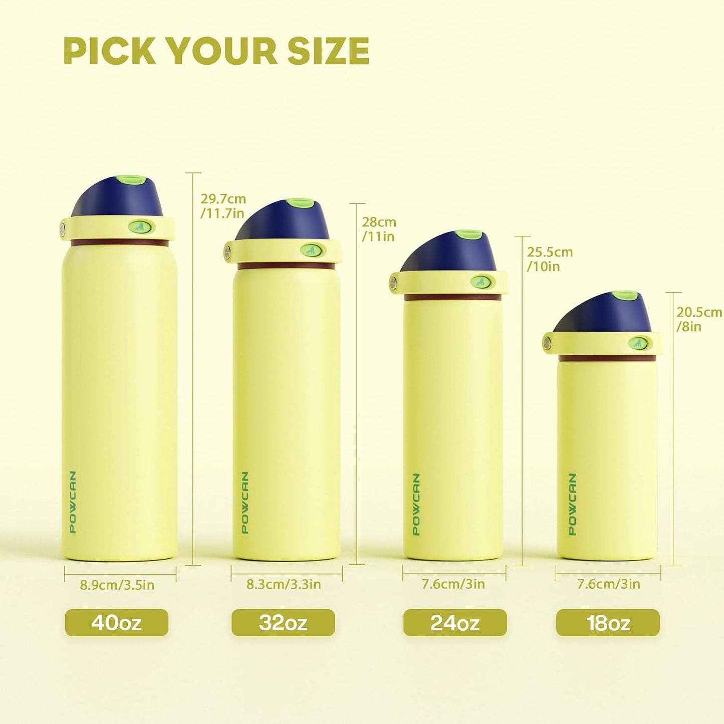 24 oz Travel Water Bottle: 2-in-1 Push-Button Spout & Quick-Flip Straw, Leakproof, Cold 24Hrs, Fits Car Cup Holder, Stainless Steel Cup for Sports, School, Commute, Camping (Mouse's Mischief) - Colors A