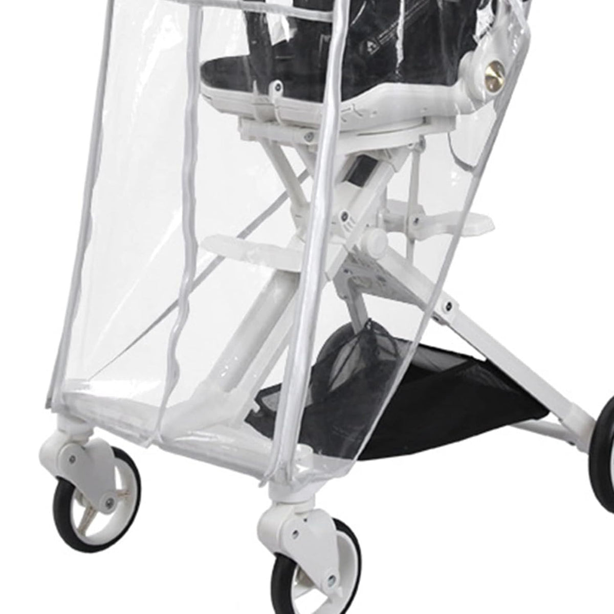 Stroller Rain Cover Universal Stroller Accessory Baby Travel Weather-Shield Windproof Waterproof Protect Universal Stroller Accessory Universal Rain Cover Ventilated Weather Shield- for Most