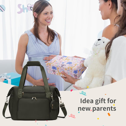 Neoprene Diaper Bag Tote Large Maternity Hospital Bag Waterproof Travel Baby Tote briefcases for documents
