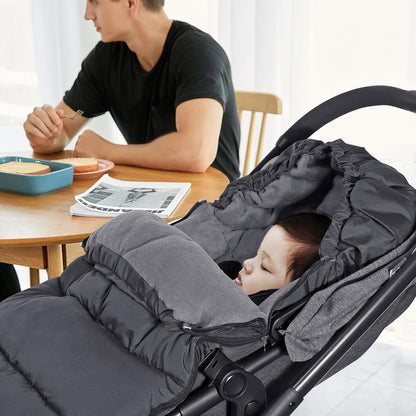 Orzbow Universal Stroller Footmuff, Winter Baby Bunting Bag, Weather-Proof