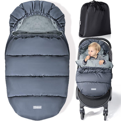 Orzbow Universal Stroller Footmuff, Winter Baby Bunting Bag, Weather-Proof
