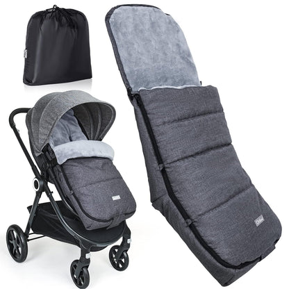 Orzbow Universal Stroller Footmuff, Winter Baby Bunting Bag, Weather-Proof