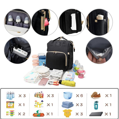 Baby with Changing Station,Baby Essentials(Grey)