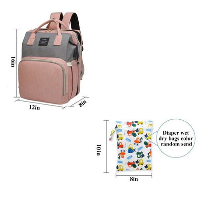 Baby with Changing Station,Baby Essentials(Grey)
