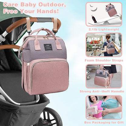 Baby with Changing Station,Baby Essentials(Grey)
