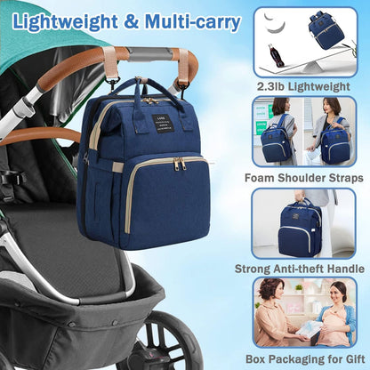 Baby with Changing Station,Baby Essentials(Grey)