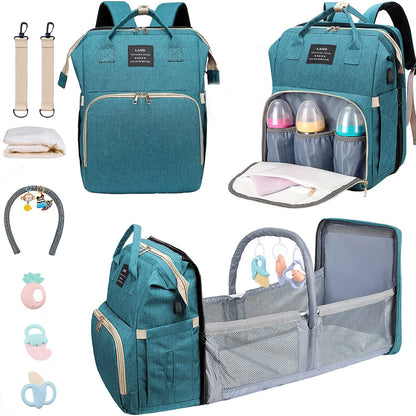 Baby with Changing Station,Baby Essentials(Grey)
