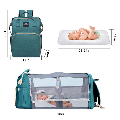 Baby with Changing Station,Baby Essentials(Grey)