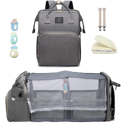 Baby with Changing Station,Baby Essentials(Grey)